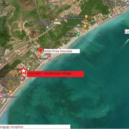 Casa Darci - Beira-Mar, No Condominio Village Maragogi Dış mekan fotoğraf